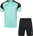 Комплект футбольной формы Kelme WARRIOR мятно-черный 8151ZB1007.9328_7351ZB1255.9000