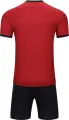 Комплект футбольной формы Kelme BRAGA II красно-черный 8551ZB11083.9600
