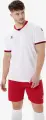Комплект футбольной формы Kelme KADIS II бело-красный 8551ZB11084.9100