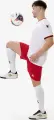 Комплект футбольной формы Kelme KADIS II бело-красный 8551ZB11084.9100