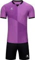 Комплект футбольной формы Kelme BRAGA II фиолетово-черный 8551ZB11083.9500