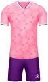 Комплект футбольной формы Kelme OVIEDO II светло-розово-фиолетовый 8551ZB11082.9636