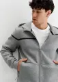 Толстовка Kelme серая 7361WT1101.9222