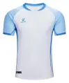 Футболка Kelme TOLEDO бело-голубая 8651ZB12491.9100