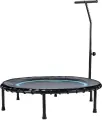 Батут із ручкою LivePro TRAMPOLINE WITH HANDLE чорно-блакитний LP8250B