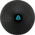 М'яч медичний (медбол) LivePro SLAM BALL чорний 12 кг LP8105-12
