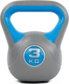 Гиря LiveUp PLASTIC KETTEL BELL блакитно-сіра (3,0 кг) LS2047-3