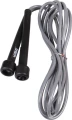 Скакалка LiveUp PVC JUMP ROPE сіро-чорна LS3115-g