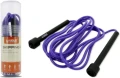 Скакалка LiveUp PVC JUMP ROPE фиолетово-черная LS3115-p