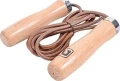 Скакалка LiveUp JUMPROPE LEATHER коричнева LS3121