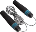 Скакалка швидкісна обтяжена LiveUp JUMP ROPE чорна LS3137
