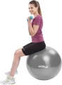Фітбол LiveUp ANTI-BURST BALL сірий LS3222-75g