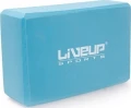 Блок для йоги LiveUp EVA BRICK голубой LS3233A-b