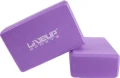 Блок для йоги LiveUp EVA BRICK фиолетовый LS3233A-p