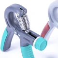 Еспандер пружинний регульований LiveUp ADJUSTABLE HANDGRIP зелений LS3334-g