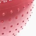 Фітбол масажний LiveUp HALF MASSAGE BALL червоний LS3569