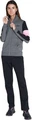 Спортивний костюм жіночий Lotto SUIT SABRA W III MEL FL сіро-чорний 214705/1PC