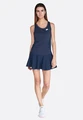 Теннисное платье женское Lotto SQUADRA W DRESS PL темно-синее 210395/1CI