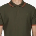 Теніска Lotto POLO CLASSICA I оливково-оранжева 219238/BXR
