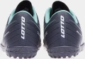 Сороконожки (шиповки) Lotto SOLISTA 700 VIII TF черно-темно-серо-бирюзовые 220564/BPA