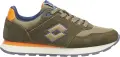Кросівки Lotto TRAINER AMF II SUE/NY оливково-оранжево-темно-сині 222902/948