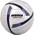 Футбольний м'яч Merco DOUBLE TONE сіро-темно-синій Розмір 4 ID66241