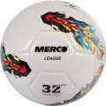 Футбольний м'яч Merco LEAGUE біло-чорний Розмір 5 ID36940