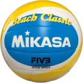 М'яч для пляжного волейболу Mikasa BEACH CLASSIC біло-жовто-блакитний Розмір 5 BV543C-VXB-YSB
