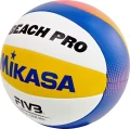 М'яч для пляжного волейболу Mikasa BEACH PRO біло-синьо-жовто-червоний Розмір 5 BV550C