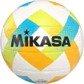 Мяч для пляжного волейбола Mikasa BEACH CLASSIC бело-желто-голубой Размер 5 BV543C-VXA-LG