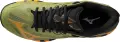 Кроссовки теннисные Mizuno WAVE EXCEED LIGHT 2 PADEL оливково-оранжево-черные 61GB2322-90