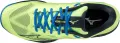 Кросівки тенісні Mizuno WAVE EXCEED LIGHT PADEL лимонно-сині 61GB2222-45