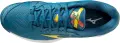Кросівки тенісні Mizuno WAVE INTENSE TOUR 5 AC темно-бірюзово-жовто-оранжеві 61GA1900-30