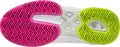 Кросівки тенісні жіночі Mizuno WAVE EXCEED LIGHT PADEL біло-рожево-лаймові 61GB2223-66
