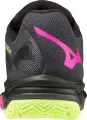 Кросівки тенісні жіночі Mizuno WAVE EXCEED LIGHT PADEL чорно-рожево-лаймові 61GB2223-07