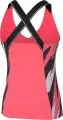Майка для тенісу жіноча Mizuno PRINTED TANK коралово-біло-чорна 62GA2201-63