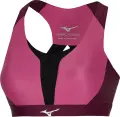 Топ для бігу жіночий Mizuno HIGH SUPPORT BRA рожево-бордовий J2GA2701-85