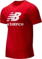 Футболка New Balance Ess Stacked Logo красная MT01575REP