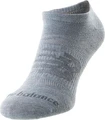 Носки New Balance Flat Knit No Show серые LAS03223LGH (3 пары)