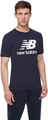 Футболка New Balance Ess Stacked Logo темно-синій MT01575ECL