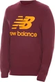 Світшот New Balance Ess Stacked Logo бордовий MT03560GTH