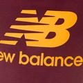 Світшот New Balance Ess Stacked Logo бордовий MT03560GTH