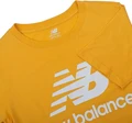 Футболка New Balance Ess Stacked Logo оранжевая MT01575ASE
