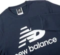 Свитшот New Balance Ess Stacked Logo темно-синий MT03560ECL