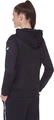 Олимпийка (мастерка) женская New Balance Relentless Perf Fleece FZ черная WJ13174BK