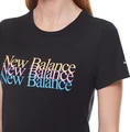 Футболка женская New Balance Essentials Celebrate черная WT21507BK