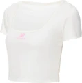 Жіноча футболка New Balance Athletics Amplified біла WT21502SST