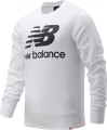 Світшот New Balance Ess Stacked Logo білий MT03560WT