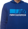 Худи New Balance NB Sport Graphic синее MT13905AT