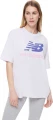 Футболка жіноча New Balance Essentials Stacked Logo фіолетова WT03519LIA